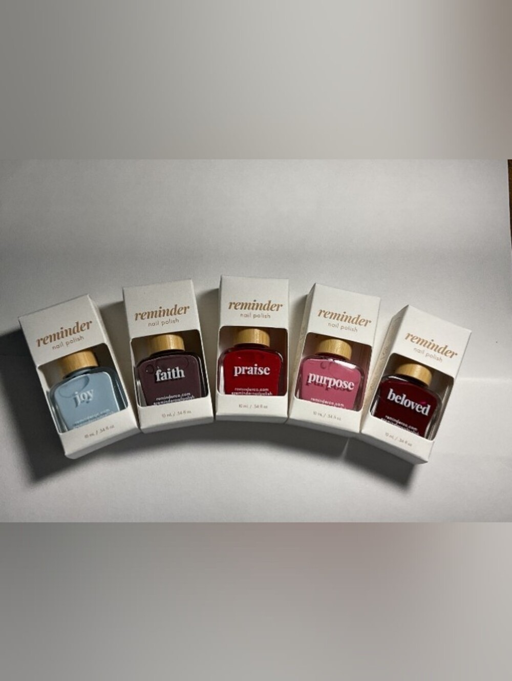 5 Reminder Nail Polish Bundle NWT